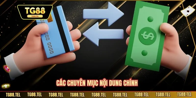 Chính Sách Giao Dịch 2 Các chuyên mục nội dung chính